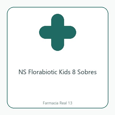 NS Florabiotic Kids 8 Sobres