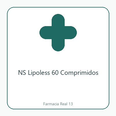 NS Lipoless 60 Comprimidos