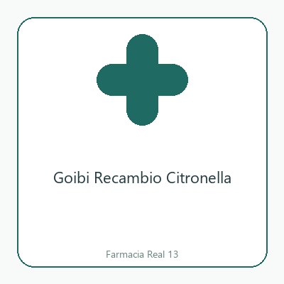 Goibi Recambio Citronella