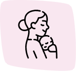 logo bebe y mama